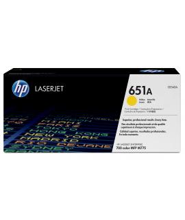 HP CE342A Amarillo Cartucho de Toner Original - 651A