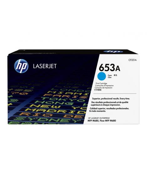 HP CF321A Cyan Cartucho de Toner Original - 653A
