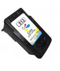 Canon CL513CL511 Color Cartucho de Tinta Remanufacturado - Muestra Nivel de Tinta - Reemplaza 2971B0012972B001