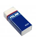 Milan 4020 Goma de Borrar Rectangular - Miga de Pan - Suave Caucho Sintetico - Faja de Carton Azul - Envuelta Individualmente - 