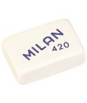 Milan 420 Goma de Borrar Rectangular - Miga de Pan - Suave Caucho Sintetico - Colores Surtidos