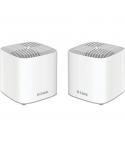 D-Link Sistema WiFi Mesh de Doble Banda - WiFi 6 - 2 Puntos de Acceso - Puerto LAN - Puerto WAN - MU-MIMO - WPA3