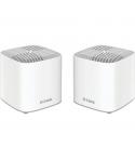 D-Link Sistema WiFi Mesh de Doble Banda - WiFi 6 - 2 Puntos de Acceso - Puerto LAN - Puerto WAN - MU-MIMO - WPA3