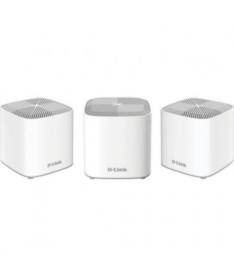 D-Link Sistema WiFi Mesh de Doble Banda - WiFi 6 - 3 Puntos de Acceso - Puertos LAN y WAN - MU-MIMO - WPA3