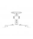 Aisens Soporte Universal Giratorio - Inclinable de Techo para Proyector - Hasta 13.5Kg - Color Blanco