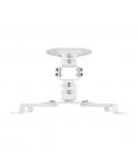 Aisens Soporte Universal Giratorio - Inclinable de Techo para Proyector - Hasta 13.5Kg - Color Blanco