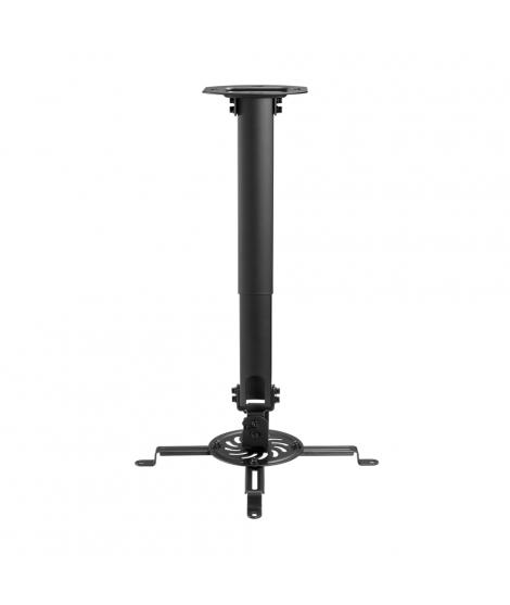 Aisens Soporte Universal Giratorio - Inclinable y Extensible de Techo para Proyector - Hasta 13.5Kg - Color Negro