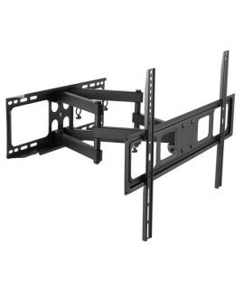 Cromad Soporte de Pared con Doble Brazo Articulado para TV de 32"-70" - Compatible con TV Curva - Giratorio, Inclinable y Extens