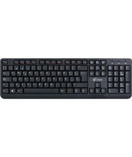 Cromad T50 Teclado Multimedia USB - Teclas FN + Multimedia - Diseño Extrafino y Tacto Suave