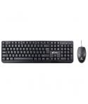 Cromad Pack USB Teclado + Raton 1000dpi 3 Botones