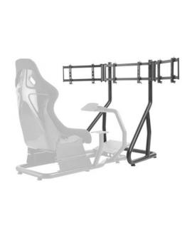 Cromad Stand para Tres Televisores Racing Simulator Cockpit Seat