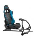 Cromad R2 Asiento Simulador de Carreras - Soporte para Pedales y Volante - Totalmente Ajustable - Robusto - Peso Max. 100kg