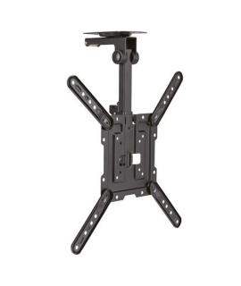 Cromad Soporte de Techo Basculante para TV de 23"-55" - Inclinable y Giratorio - Peso Max 20kg - VESA 400x400mm