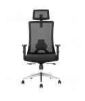 Cromad Senior SE8000 Silla de Oficina - Reposacabezas, Soporte Lumbar y Reposabrazos Ajustable - Asiento de Espuma de Alta Calid