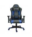 Cromad Silla Gaming Premium - Base de 350mm - Piston de Gas Clase 2 - Altura Regulable - Ruedas de Nailon de 60mm - Color Negro/