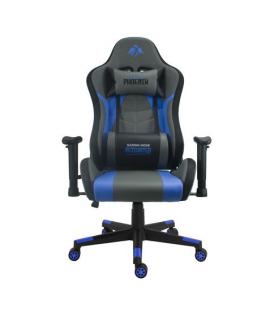 Cromad Serie Phoenix Silla Gaming - Altura Regulable con Piston de Gas Clase 2 - Reclinable hasta 180º - Cojines Lumbar y Cervic