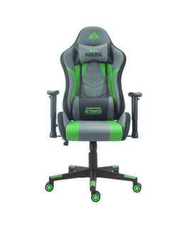 Cromad Serie Phoenix Silla Gaming - Altura Regulable con Piston de Gas Clase 2 - Reclinable hasta 180º - Cojines Lumbar y Cervic