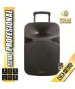 Coolsound Serie Pro Altavoz Autoamplificado Bluetooth 15" 700W Max Power con Bateria - USB, Entrada Mic. Jack 6.3mm - Asa y Rued