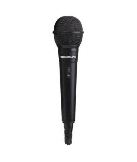 Coolsound Microfono para Karaoke - Conector 6.5mm - Interruptor OnOff - Cable de 5m