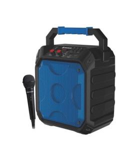 Coolsound Karaoke Party Boom Altavoz Bluetooth 15W TWS + Microfono - Pantalla LED - Autonomia hasta 4h - USB, MicroSD - Asa de