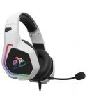 Coolsound G6 Auriculares Gaming con Microfono - USB para Iluminacion LED - Diadema Ajustable - Almohadillas Acolchadas - Control