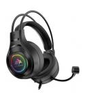 Coolsound G7 Auriculares Gaming con Microfono Flexible - Compatible con PC, MAC, PS5, PS4, Xbox 360, Nintendo Switch - Iluminaci