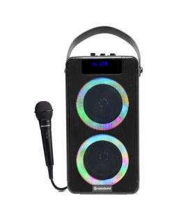 Coolsound Party Boom A360 Altavoz Portatil Bluetooth 100W 2x 4" - Iluminacion LED - USB, MicroSD, Jack3.5mm - Bateria 3.7V 4500m