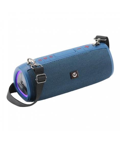 Coolsound Altavoz Bluetooth Disco Boom 16W - Asa de Transporte - Efectos Luces LED - Color Azul