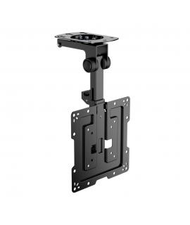 Aisens Soporte de Techo Giratorio - Plegable para Monitor/TV 20Kg de 19-43 - Color Negro