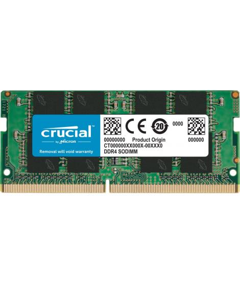 Crucial Memoria RAM SO-DIMM DDR4 2400Mhz PC4-19200 8GB CL17