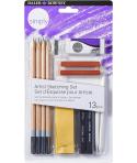 Daler Rowney Simply Pack de 13 Piezas para Dibujar y Esbozar - Idoneo para Artistas Principiantes