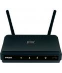 D-Link Punto de Acceso Wireless N - Boton WPS - Programacion Wi-Fi para el Ahorro Energetico - Color Negro