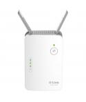 D-Link Repetidor WiFi AC1200 Doble Banda - Velocidad hasta 1000Mbps - Puerto RJ45 - 2 Antenas Externas - Boton WPS - Color Blanc