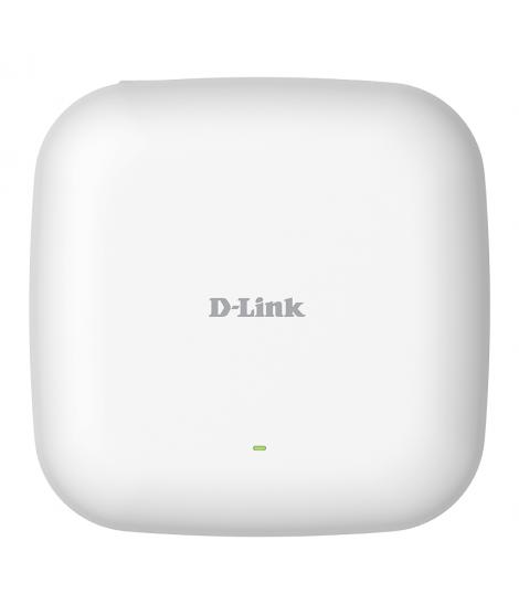 D-Link Punto de Acceso AX1800 WiFi 6 Doble Banda - Velocidad hasta 1800Mbps - LAN Ethernet 1x 10/100/1000 Mbps (PoE)