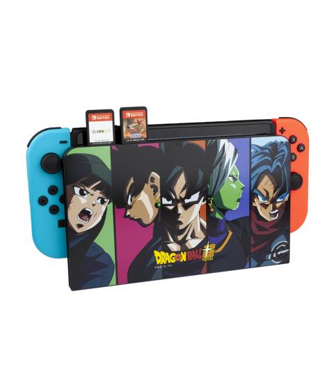 FR-TEC Dock Cover Dragon Ball Super - Proteccion para Dock de Consola Nintendo Switch - Evita Rayaduras en Pantalla - Ranuras pa