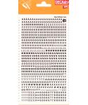 Apli Letras y Numeros Transferibles - 3mm de Tamaño - 795 Caracteres - Facil Aplicacion y Remocion - Negro