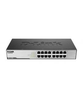 D-Link Switch 16 Puertos Gigabit 101001000 Mbps no Gestionable