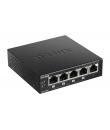 D-Link Switch 5 Puertos Gigabit 10/100/1000 Mbps - PoE+