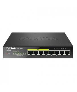 D-Link Switch 8 Puertos Gigabit 10/100/1000 Mbps - PoE