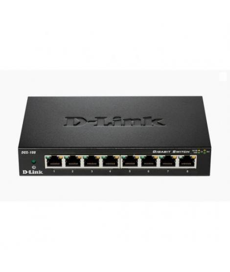 D-Link Switch 8 Puertos Gigabit 101001000 Mbps - PoE