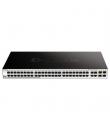 D-Link Switch Smart 48 Puertos Gigabit 101001000 Mbps + 4 Puertos SFP