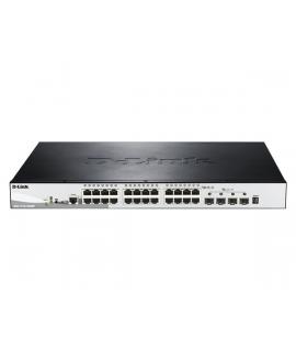 D-Link Switch Semigestionado 24 Puertos Gigabit PoE + 4 SFP+