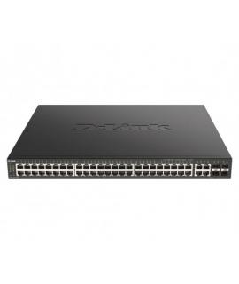 D-Link Switch Gestionado 48 Puertos GIGA PoE + 4 Puertos Combo SFP