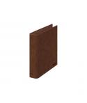 Dohe Carpeta de 2 Anillas Mixtas 25mm Cuarto Natural - Carton Forrado con Papel Impreso y Plastificado