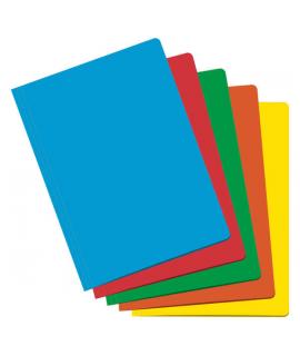 Dohe Subcarpetas Fabricadas en Cartulina de 180gr - con Ranura para Fastener - Resistente y Duradera - Ideal para Organizar Docu