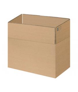 Dohe Cajas de Embalaje de 4 Solapas - Carton Marron de Canal de 3mm - Resistente y Duradero - Ideal para Envios y Almacenamiento