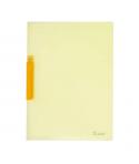 Dohe Dossier con Pinza Pivotante Tamaño A4 - Fabricado en Polipropileno Translucido de 450 Micras - Color Amarillo