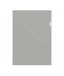 Dohe Dossier Uñero Premium Tamaño A4 - 210x297mm - Fabricado en Polipropileno Translucido de 180 Micras - Color Gris