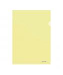 Dohe Dossier Uñero Premium Tamaño A4 - 210x297mm - Fabricado en Polipropileno Translucido de 180 Micras - Color Amarillo