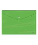 Dohe Sobre Portadocumentos Tamaño Folio - Cierre de Broche - Polipropileno Cristal Opaco 200 Micras - Color Verde
